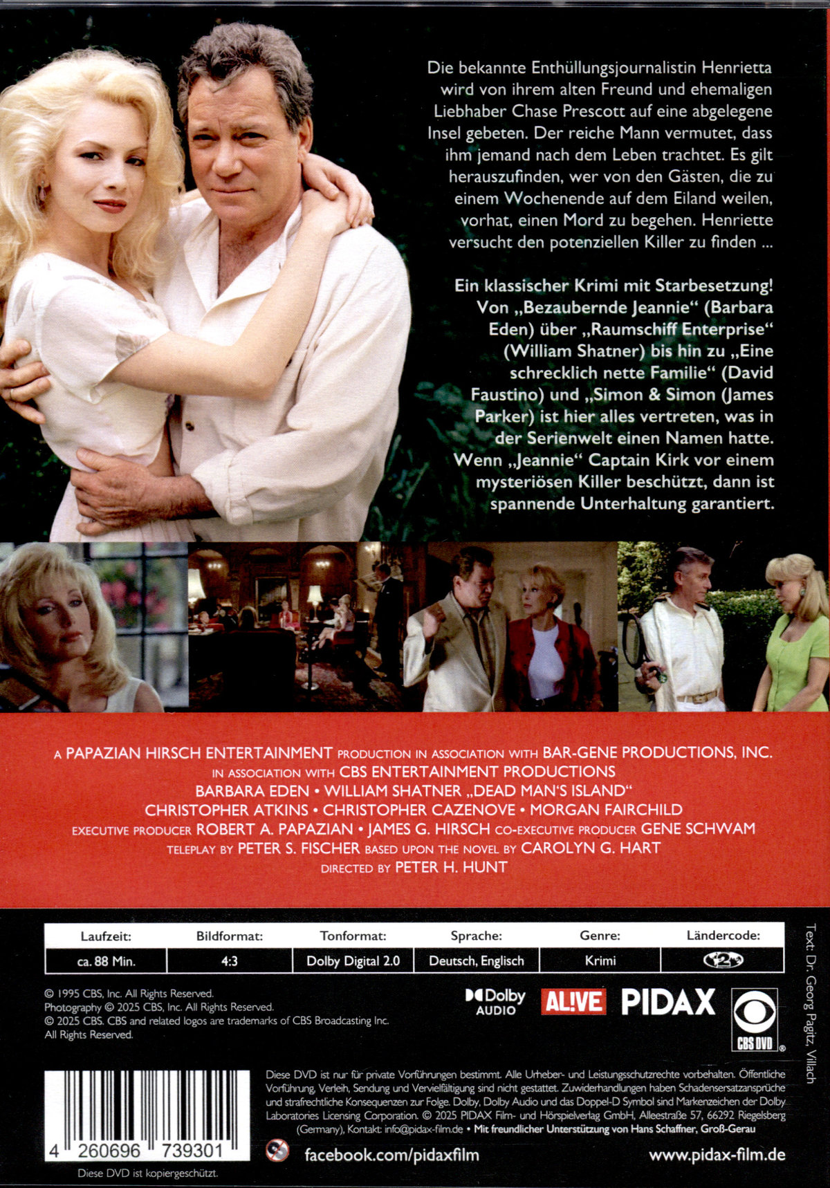 Ein tödlicher Coup (Dead Man's Island) / Spannender Kriminalfilm mit absoluter Starbesetzung (Pidax Film-Klassiker)  (DVD)