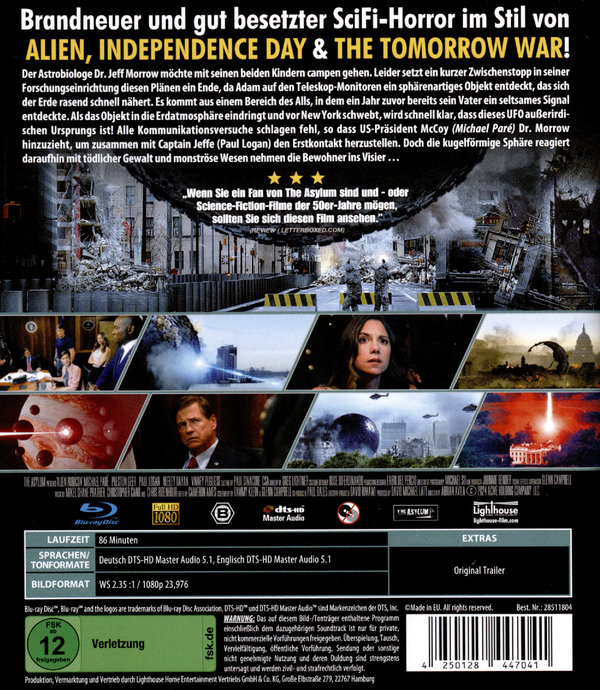 Alien Rubicon - Sie kommen nicht in Frieden  (Blu-ray Disc)