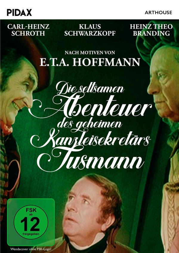 Die seltsamen Abenteuer des geheimen Kanzleisekretärs Tusmann / Starbesetzte Verfilmung einer Erzählung von E. T. A. Hoffmann (Pidax Arthouse)  (DVD)