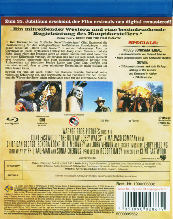 Texaner, Der (blu-ray)