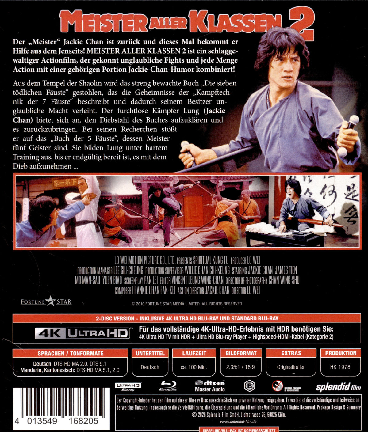 Meister aller Klassen 2 - Legacy Collection LTD.  (4K Ultra HD) (+ Blu-ray)