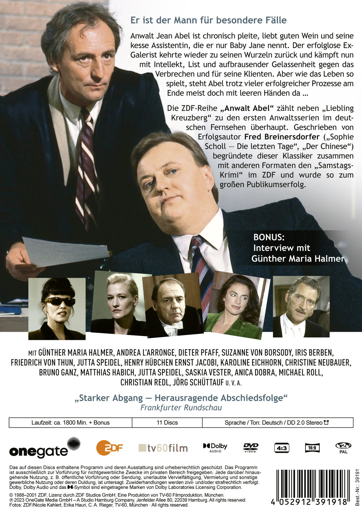 Anwalt Abel - Die komplette Serie  [11 DVDs]  (DVD)