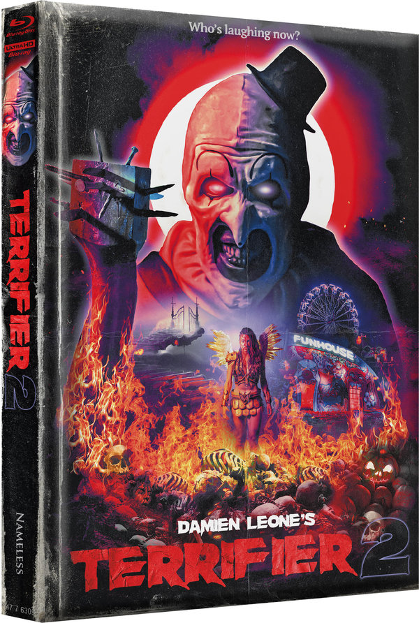Terrifier 2 - Uncut Mediabook Edition  (4K Ultra HD+blu-ray) (H)  (B-Ware)