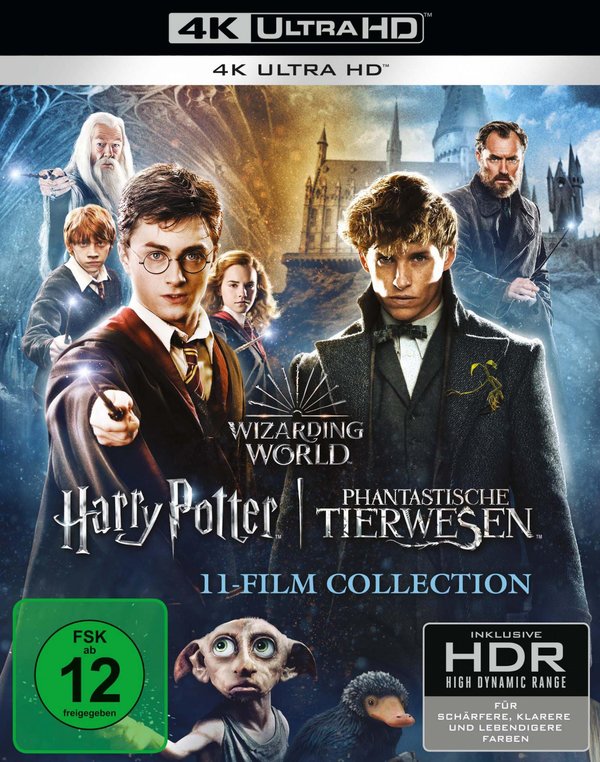 Wizarding World 11-Film Collection  (11 4K Ultra HDs)  (Blu-ray 4K Ultra HD)