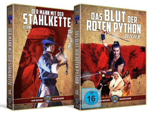 Der Mann mit der Stahlkette/Das Blut der roten Python - Bundle Edition  (blu-ray)