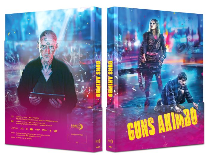 Guns Akimbo - Uncut Mediabook Edition (DVD+blu-ray) (Wattiert)