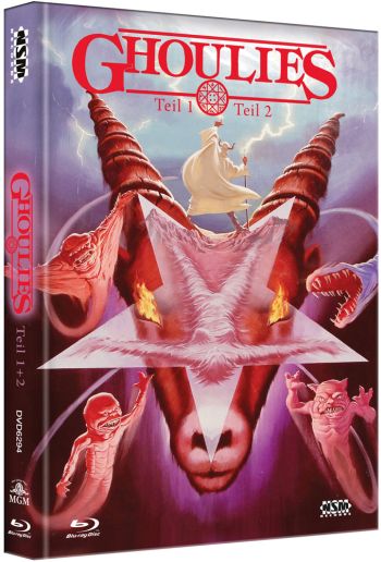 Ghoulies 1+2 - Uncut Mediabook Edition (DVD+blu-ray)