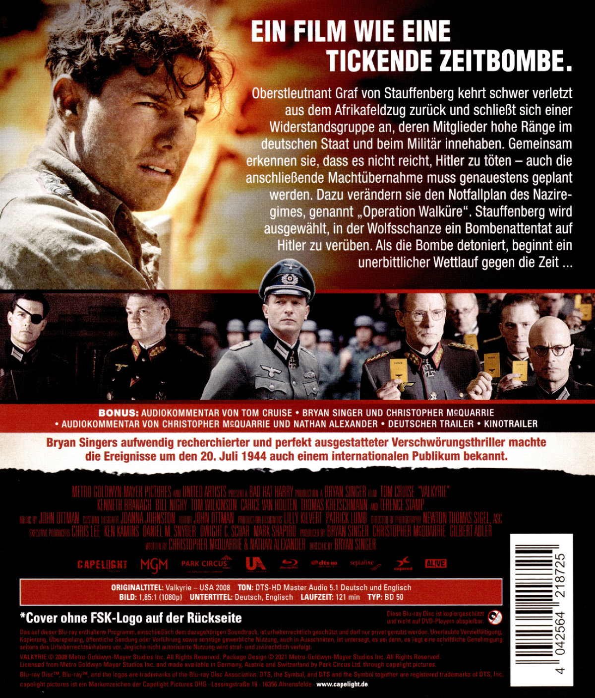 Operation Walküre - Das Stauffenberg Attentat (blu-ray)