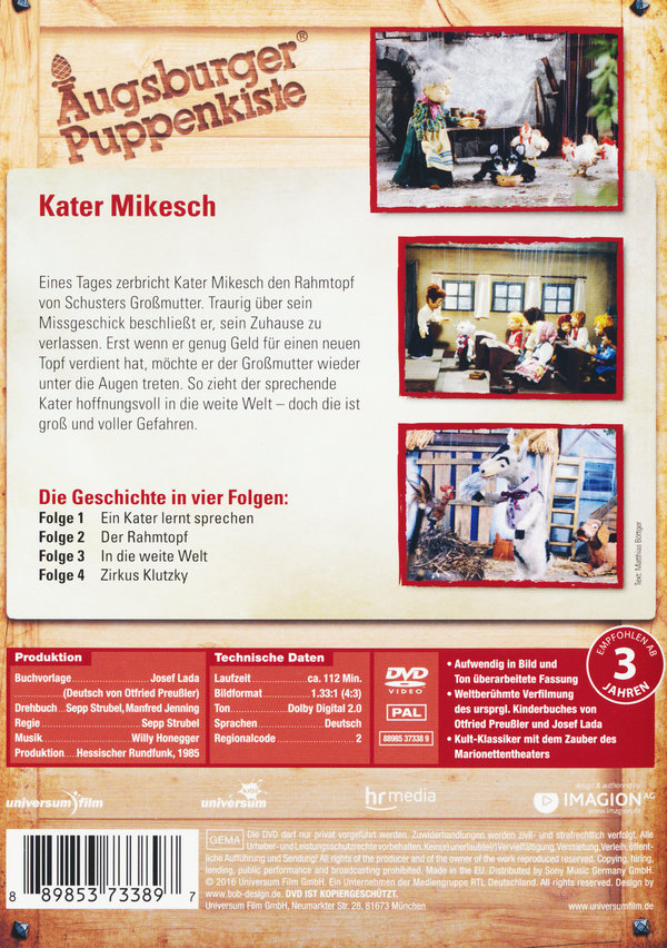 Kater Mikesch  (DVD)