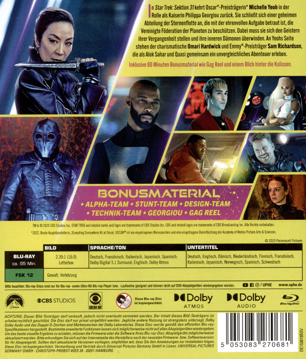 Star Trek: Sektion 31  (Blu-ray Disc)