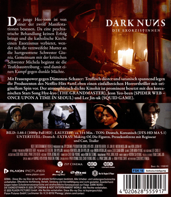 Dark Nuns - Die Exorzistinnen  (Blu-ray Disc)