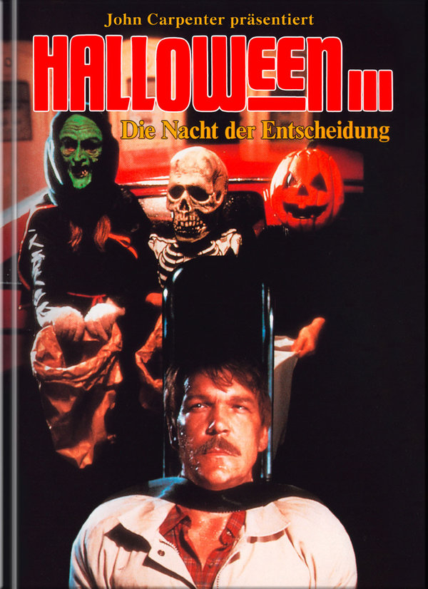 Halloween 3 - Die Nacht der Entscheidung - Uncut Mediabook Edition (4K Ultra HD+blu-ray) (B)