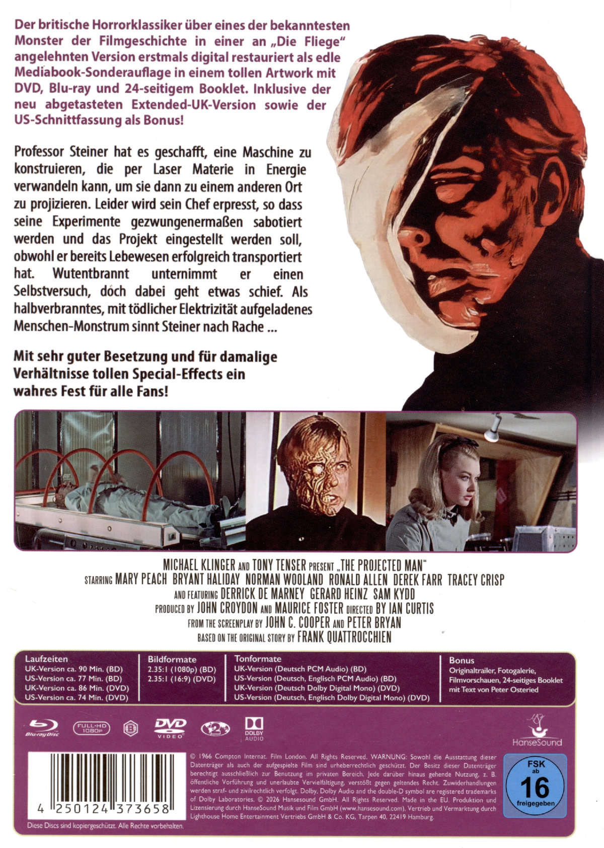 Frankenstein 70 - Das Ungeheuer mit der Feuerklaue - Uncut Mediabook Edition  (DVD+blu-ray)