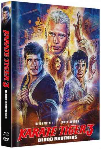 Karate Tiger 3 - Blood Brothers - Uncut Mediabook Edition (DVD+blu-ray) (C)
