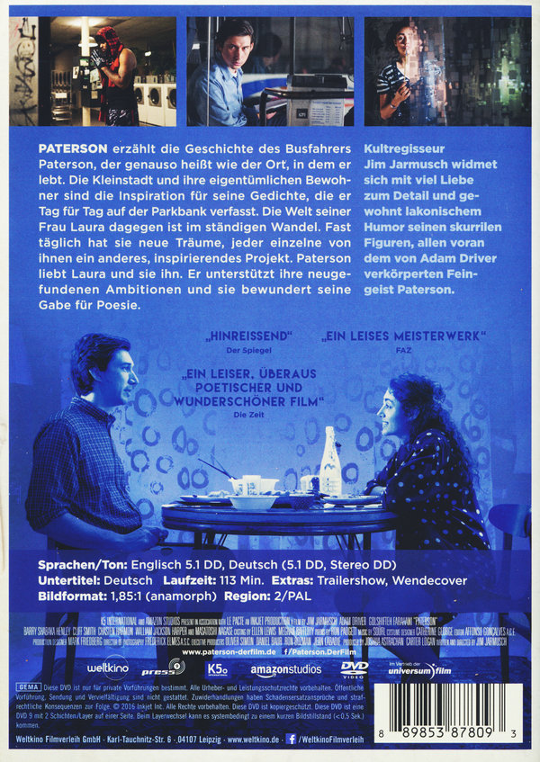 Paterson  (DVD)