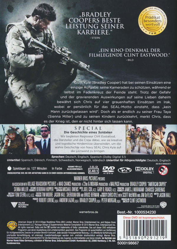 American Sniper  (DVD)