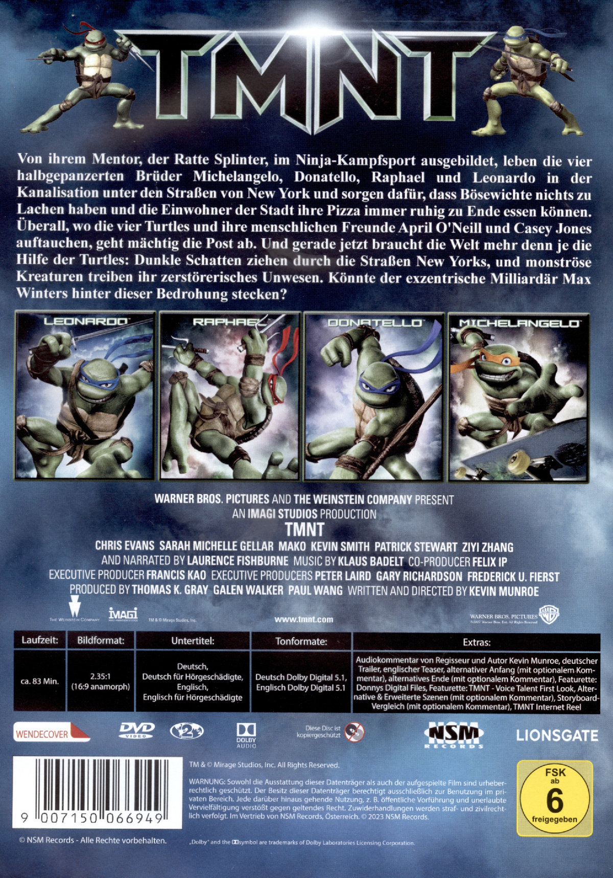TMNT - Teenage Mutant Ninja Turtles