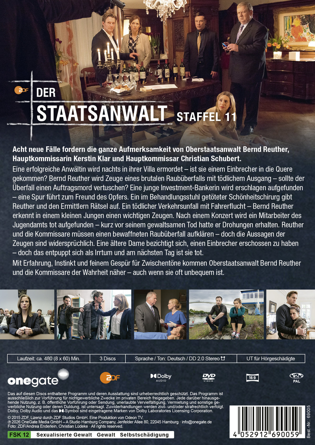 Der Staatsanwalt Staffel 11  [3 DVDs]  (DVD)