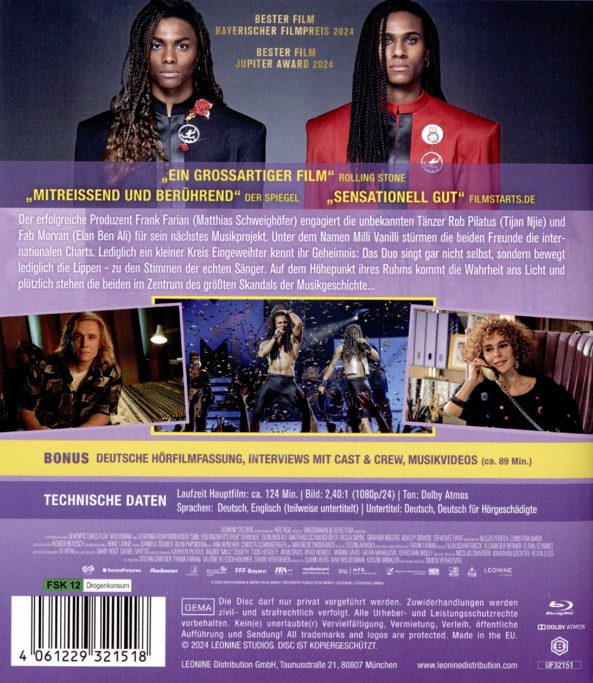 Girl You Know It's True  (Blu-ray Disc)
