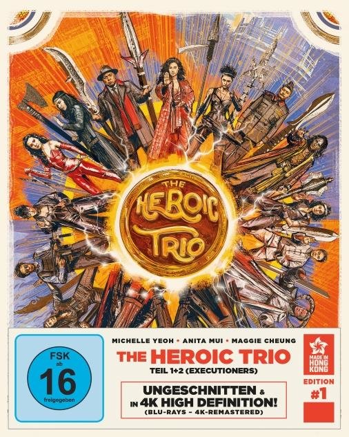 Heroic Trio 1+2  (2 4K-Ultra HDs+2 Blu-rays)