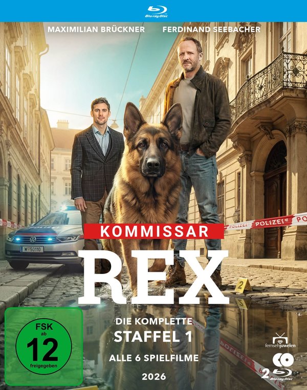 Kommissar Rex (2026) - Die komplette 1. Staffel  [2 BRs]  (Blu-ray Disc)