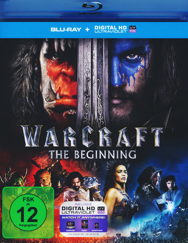Warcraft - The Beginning (blu-ray)