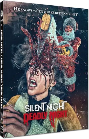 Silent Night Deadly Night - Double Feature - Uncut Mediabook Edition  (blu-ray) (Cover B)