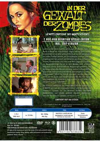 In der Gewalt der Zombies - Uncut Mediabook Edition (DVD+blu-ray) (wattiert)