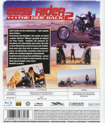 Easy Rider 2 (blu-ray)