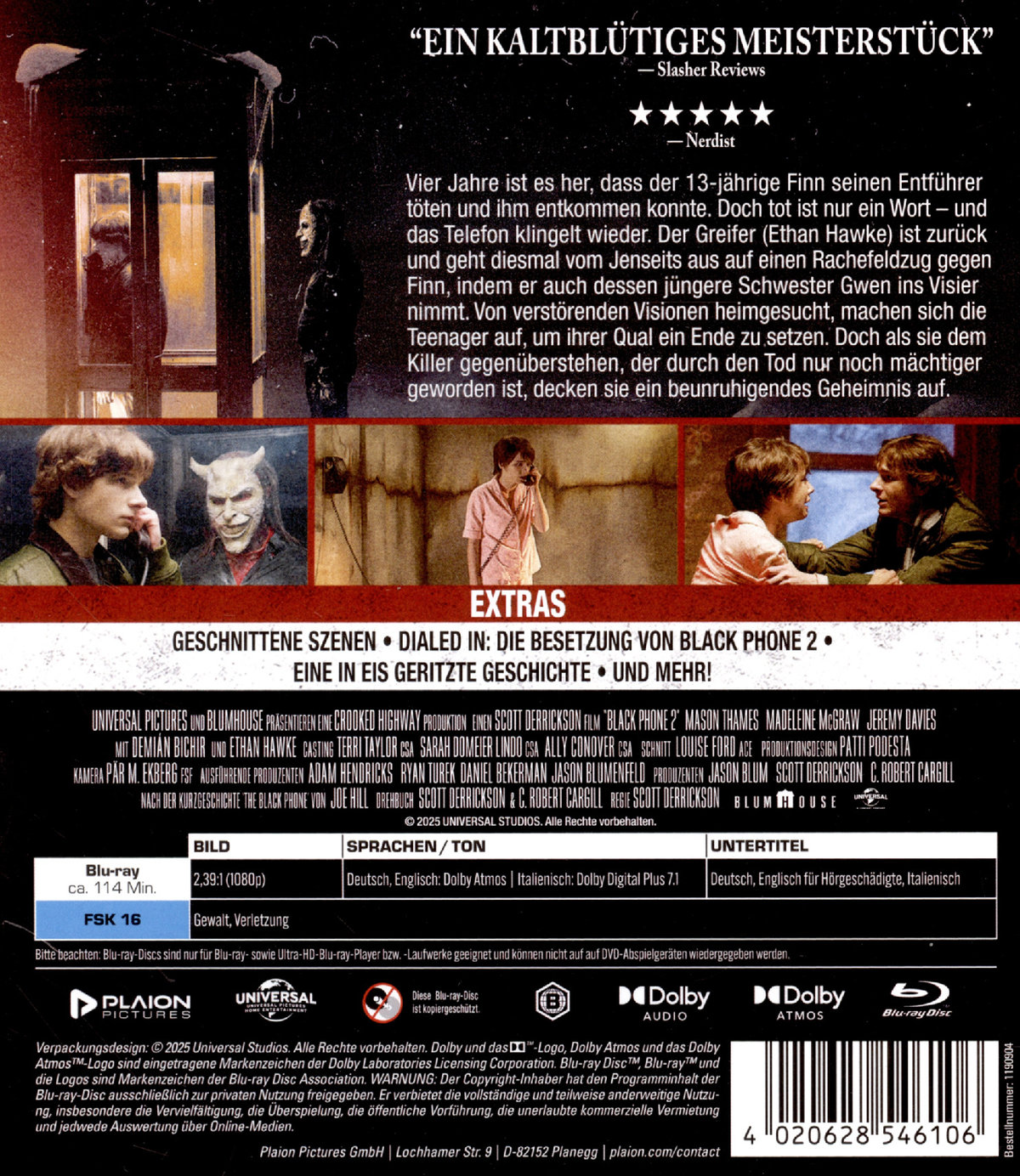 Black Phone 2  (Blu-ray Disc)