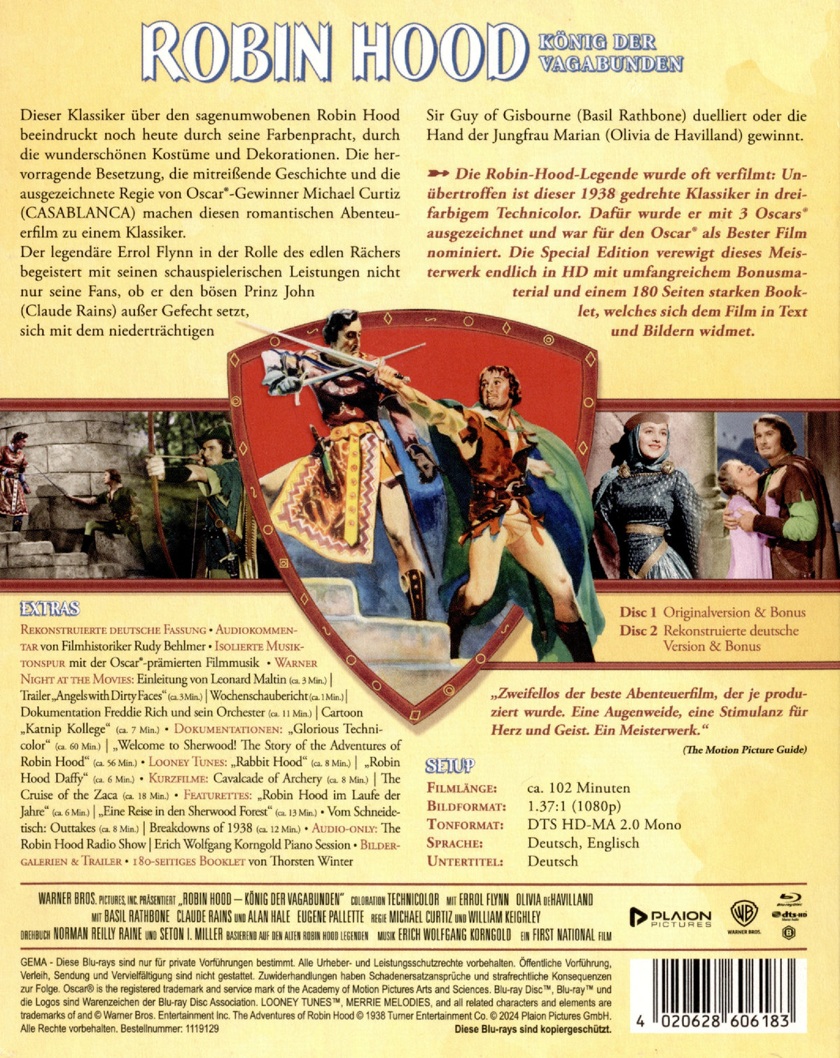 Robin Hood - König der Vagabunden (Special Edition)  (Blu-ray Disc)