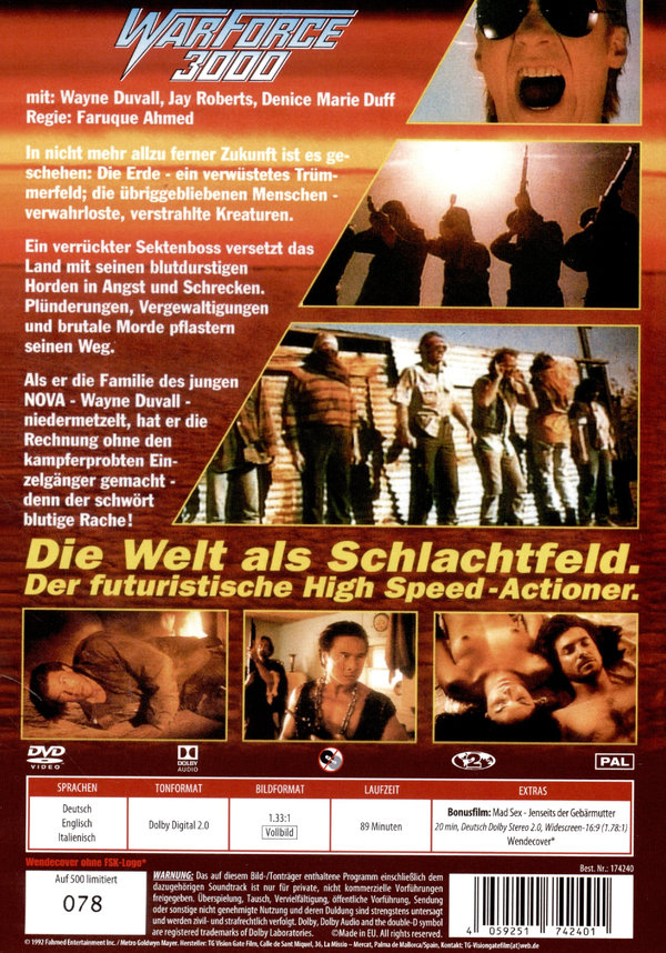 WARFORCE 3000 - EINER GEGEN ALLE  (DVD)
