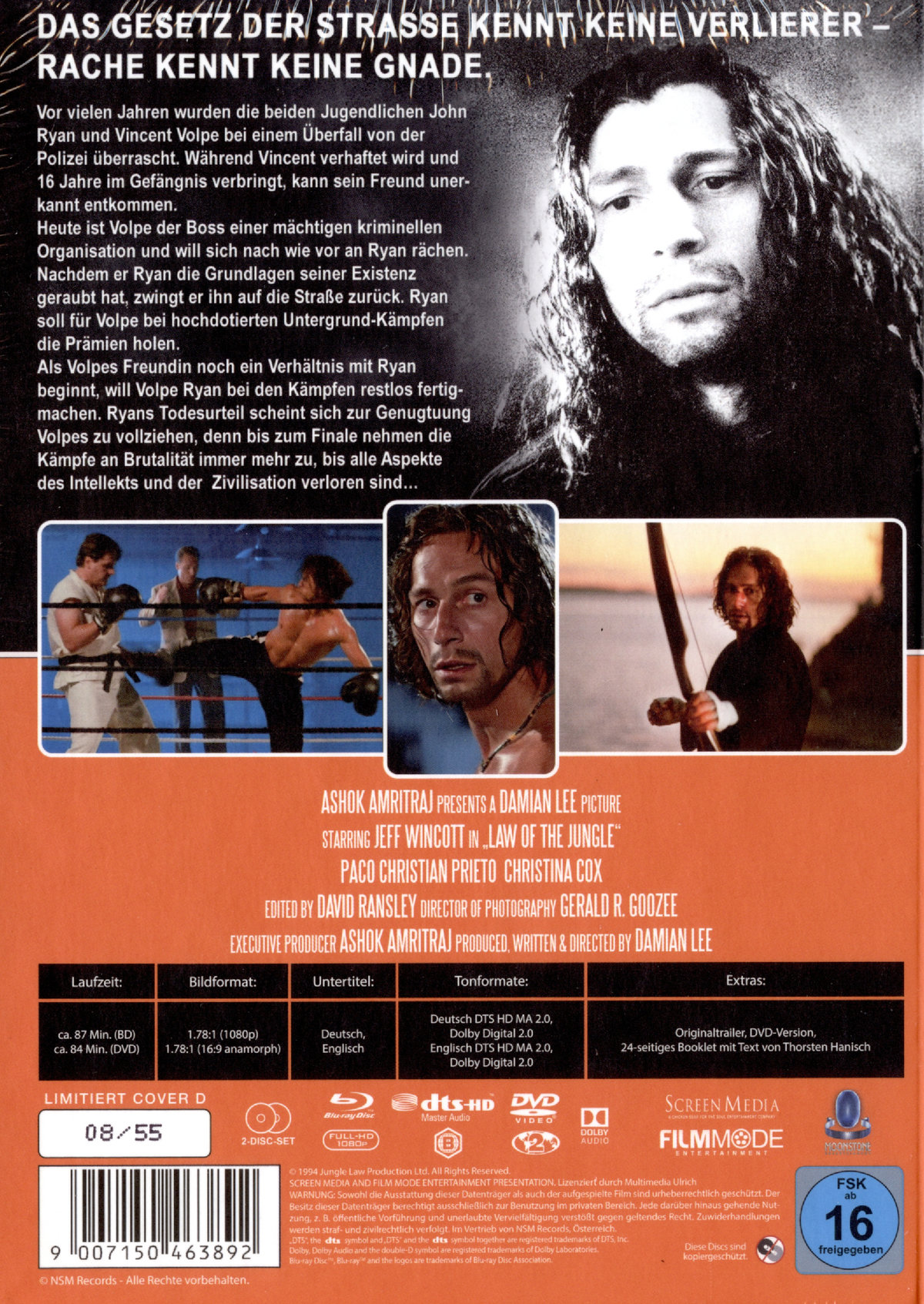 Jungle Law - Uncut Mediabook Edition  (DVD+blu-ray) (D)