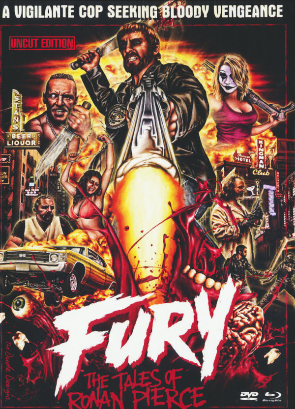 Fury - The Tales of Ronan Pierce - Uncut Mediabook Edition (DVD+blu-ray)