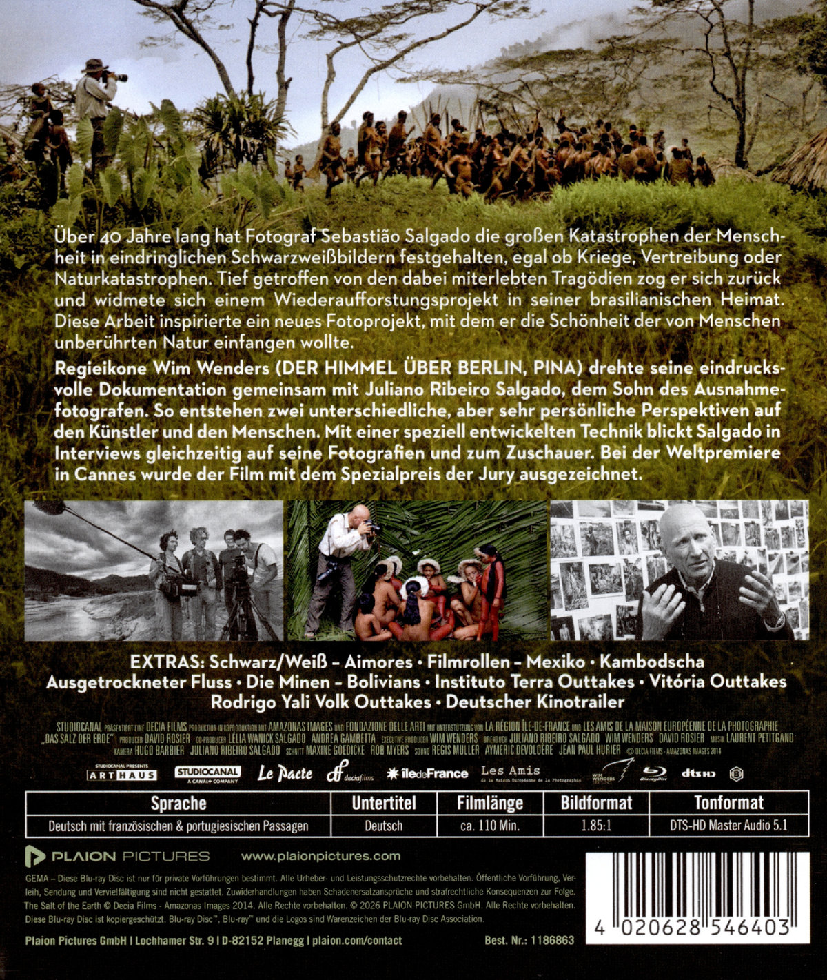 Das Salz der Erde  (Blu-ray Disc)