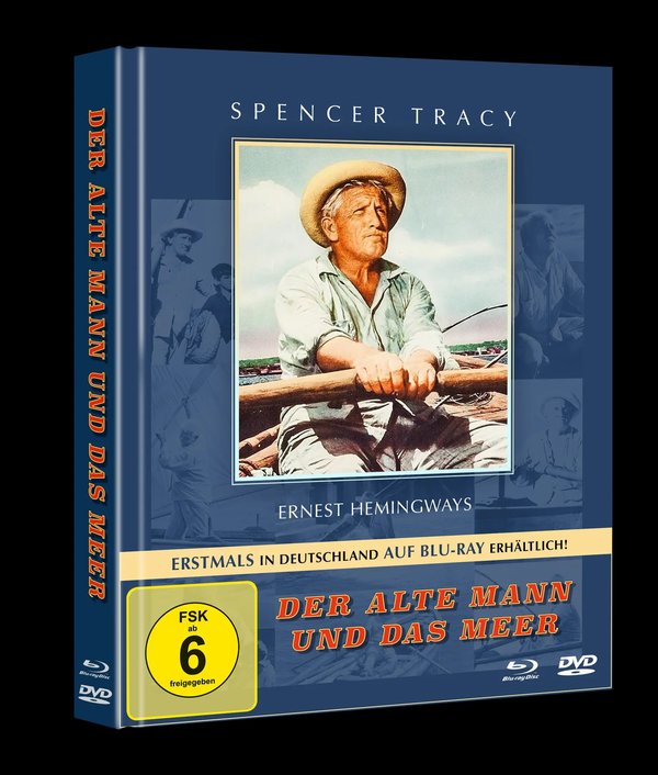 Der alte Mann und das Meer - Limited Mediabook Edition  (DVD+blu-ray)