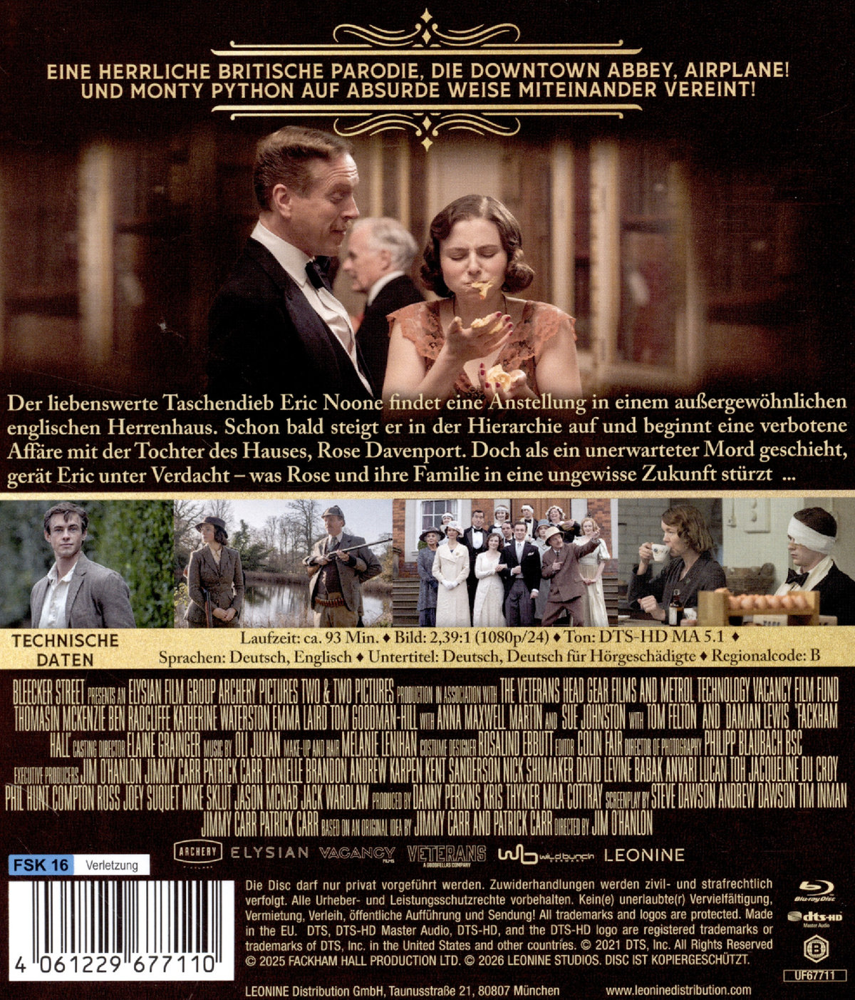 Fackham Hall  (Blu-ray Disc)