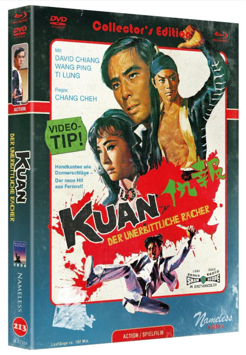Kuan - Der unerbittliche Rächer - Uncut Mediabook Edition (DVD+blu-ray) (C)