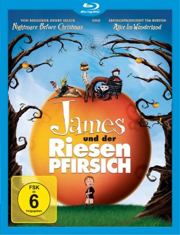 James und der Riesenpfirsich (blu-ray)