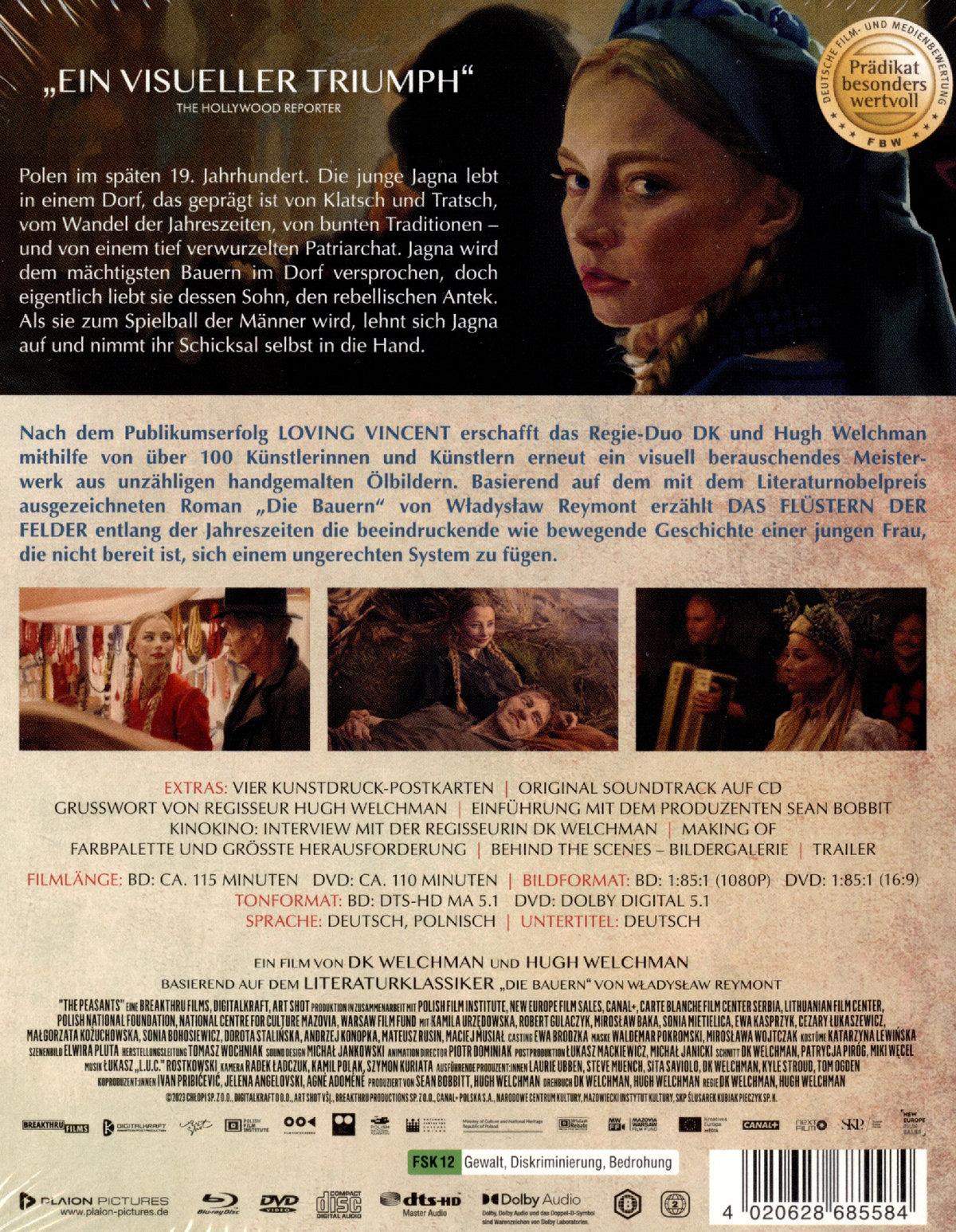 Das Flüstern der Felder - Limitiertes Digipack  (Blu-ray+DVD)