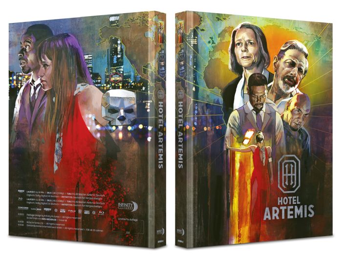 Hotel Artemis - Uncut Mediabook Edition  (4K Ultra HD+blu-ray) (B)