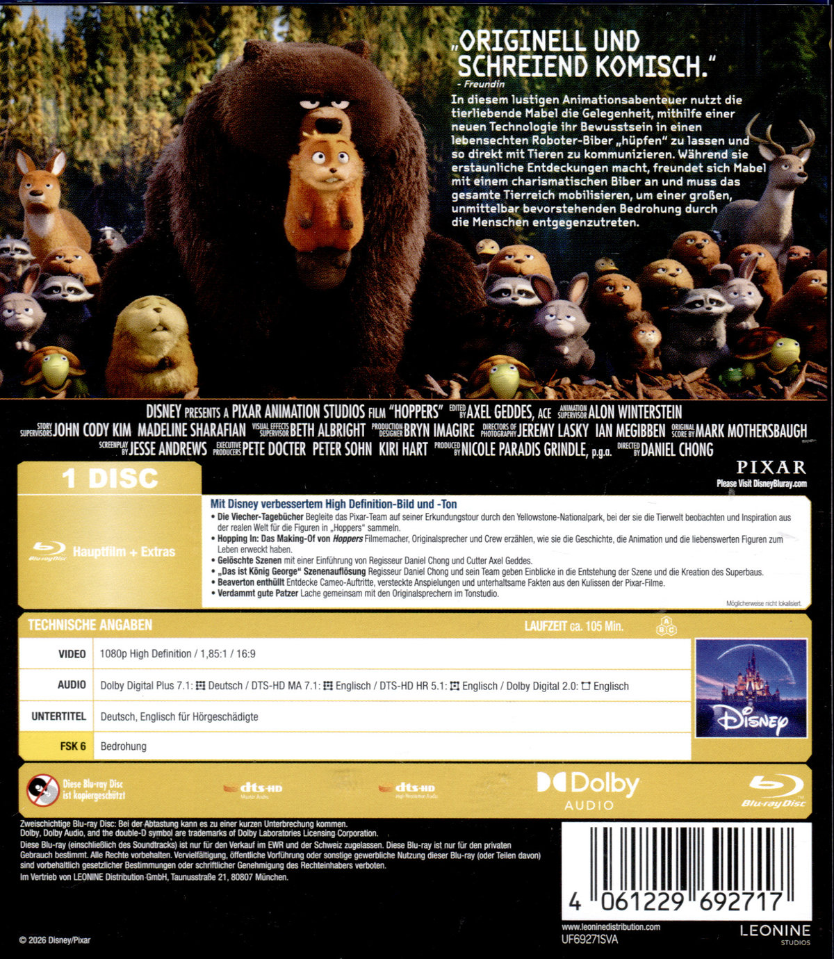 Hoppers  (Blu-ray Disc)