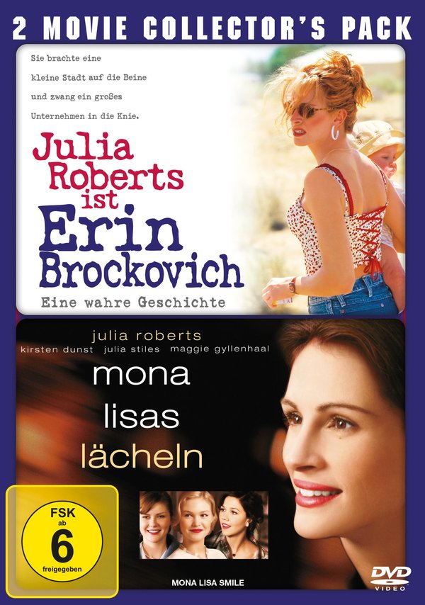Erin Brokovich / Mona Lisas Lächeln - 2 Movie Collector's Pack [2 DVDs]  (DVD)