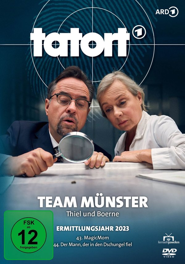 Tatort Münster (Thiel & Boerne) - Ermittlungsjahr 2023 (43. MagicMom / 44. Der Mann, der in den Dachungel fiel)  (DVD)
