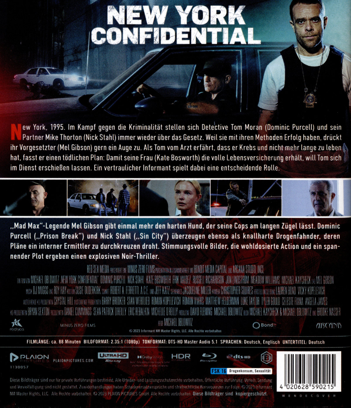 New York Confidential (4K Ultra HD)