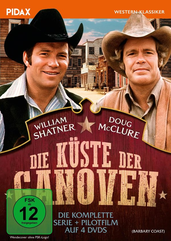 Die Küste der Ganoven (Barbary Coast) / Die komplette 13-teilige Westernserie (Pidax Western-Klassiker)  [4 DVDs]  (DVD)