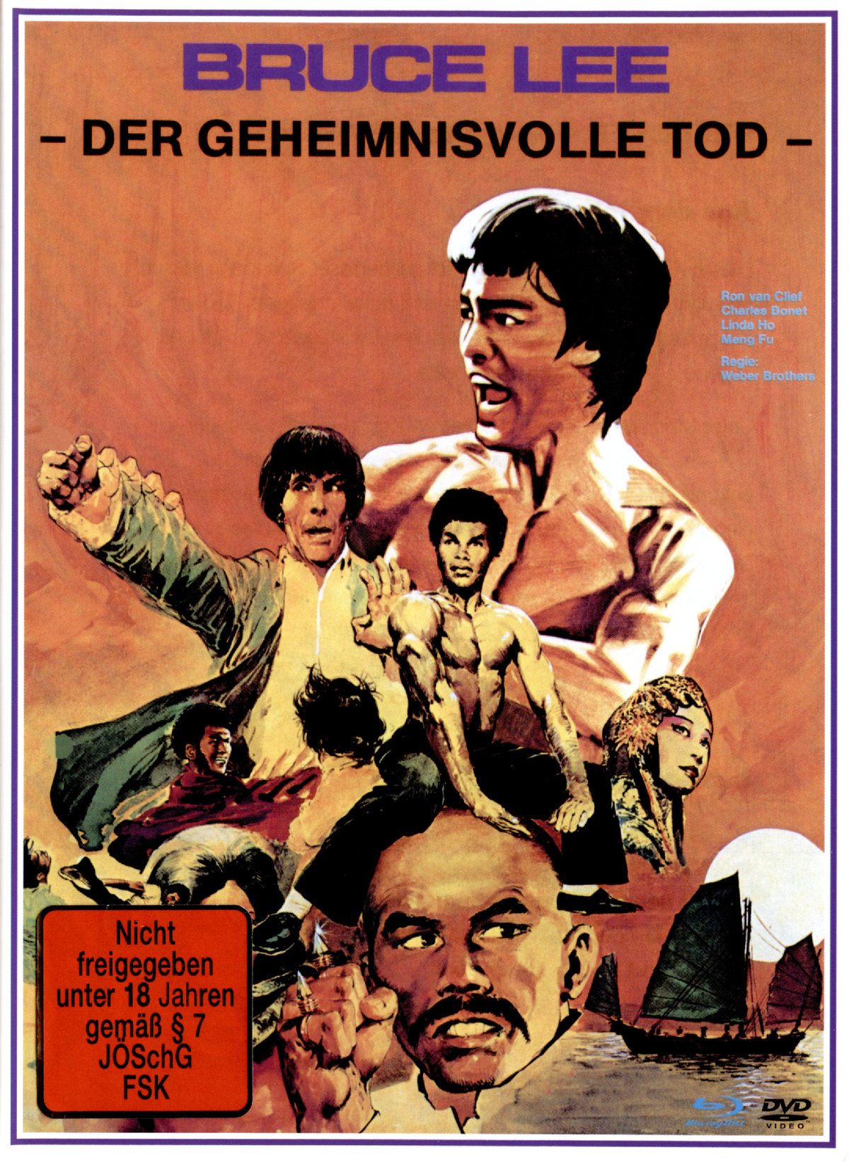 Bruce Lee - Der geheimnisvolle Tod - Uncut Mediabook Edition (DVD+blu-ray) (B)