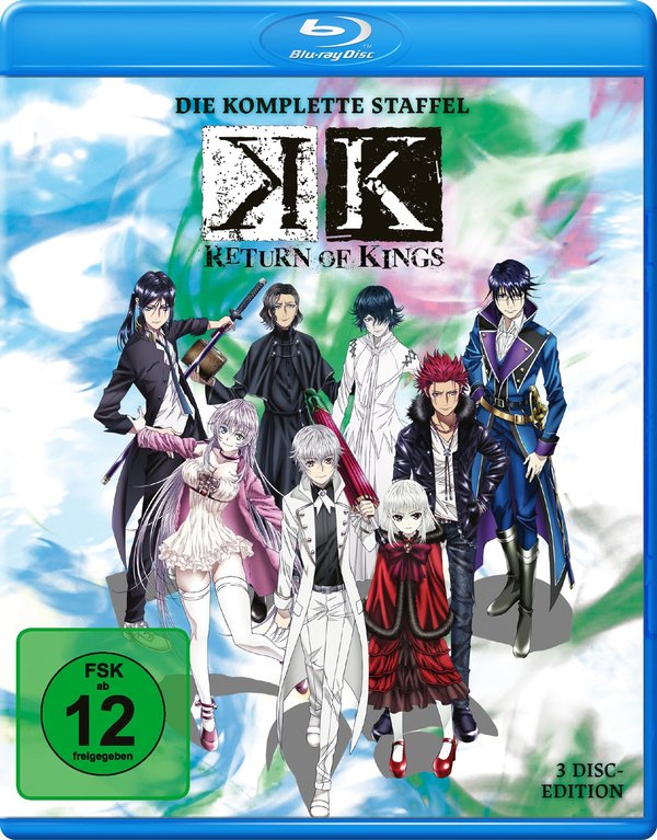 K - Return of Kings - Die komplette zweite Staffel  [3 BRs]  (Blu-ray Disc)