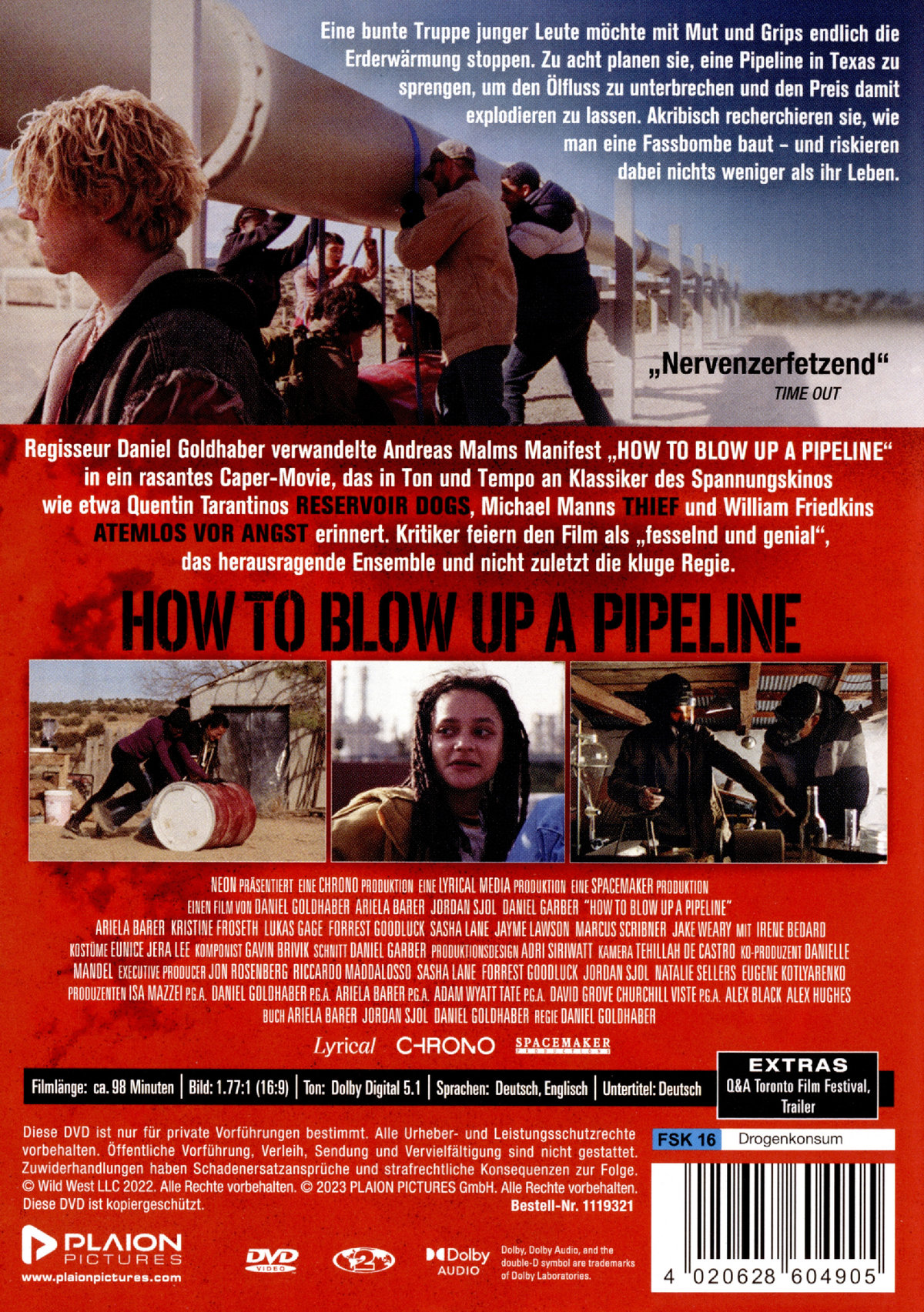How to Blow Up A Pipeline  (DVD)