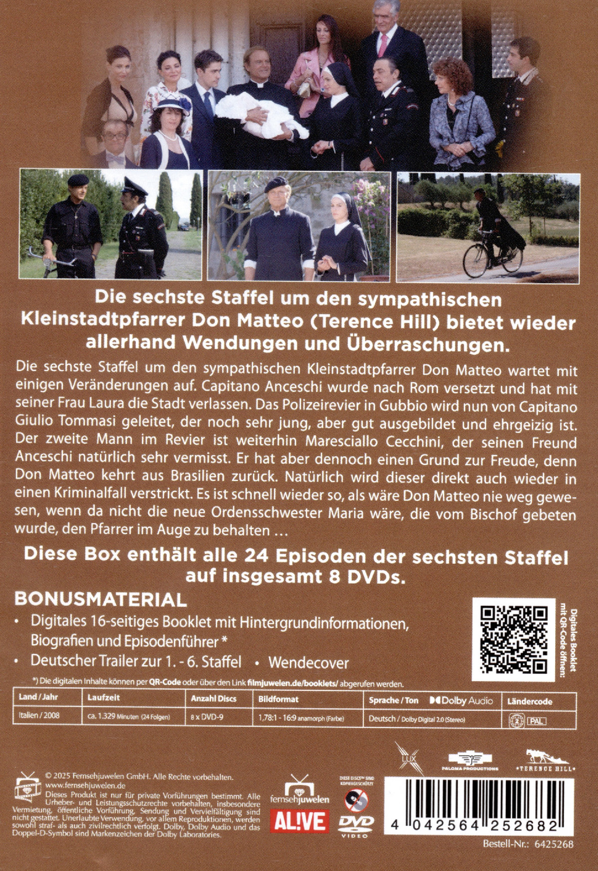 Don Matteo - Staffel 6 (Fernsehjuwelen)  [8 DVDs]  (DVD)